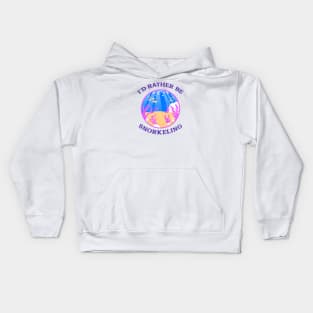 Snorkeling Kids Hoodie